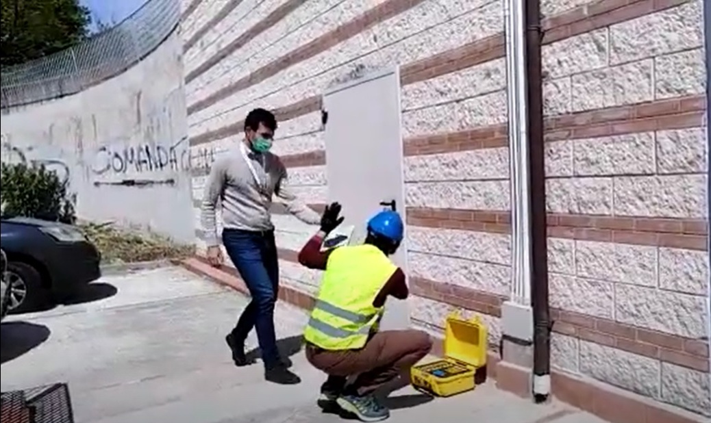 Braccialetto anti Covid entra in cantiere