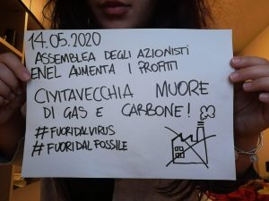 Enel, iniziativa di “NO al fossile”contro assemblea azionisti