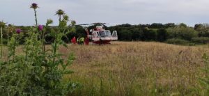 Canterano, due 80enni si perdono nel bosco: salvati con l’elicottero