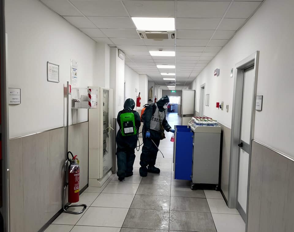 San Paolo, sanificati i  reparti di chirurgia e weekly surgery di medicina
