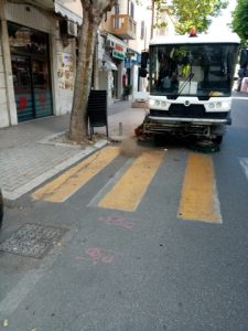 Proseguono le attività di igiene ambientale e segnaletica stradale