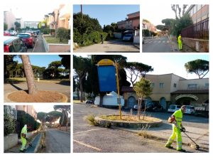 Igiene ambientale e verde, ripulita “Borgata Aurelia”