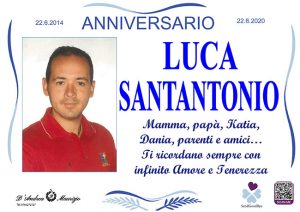LUCA SANTANTONIO – Anniversario
