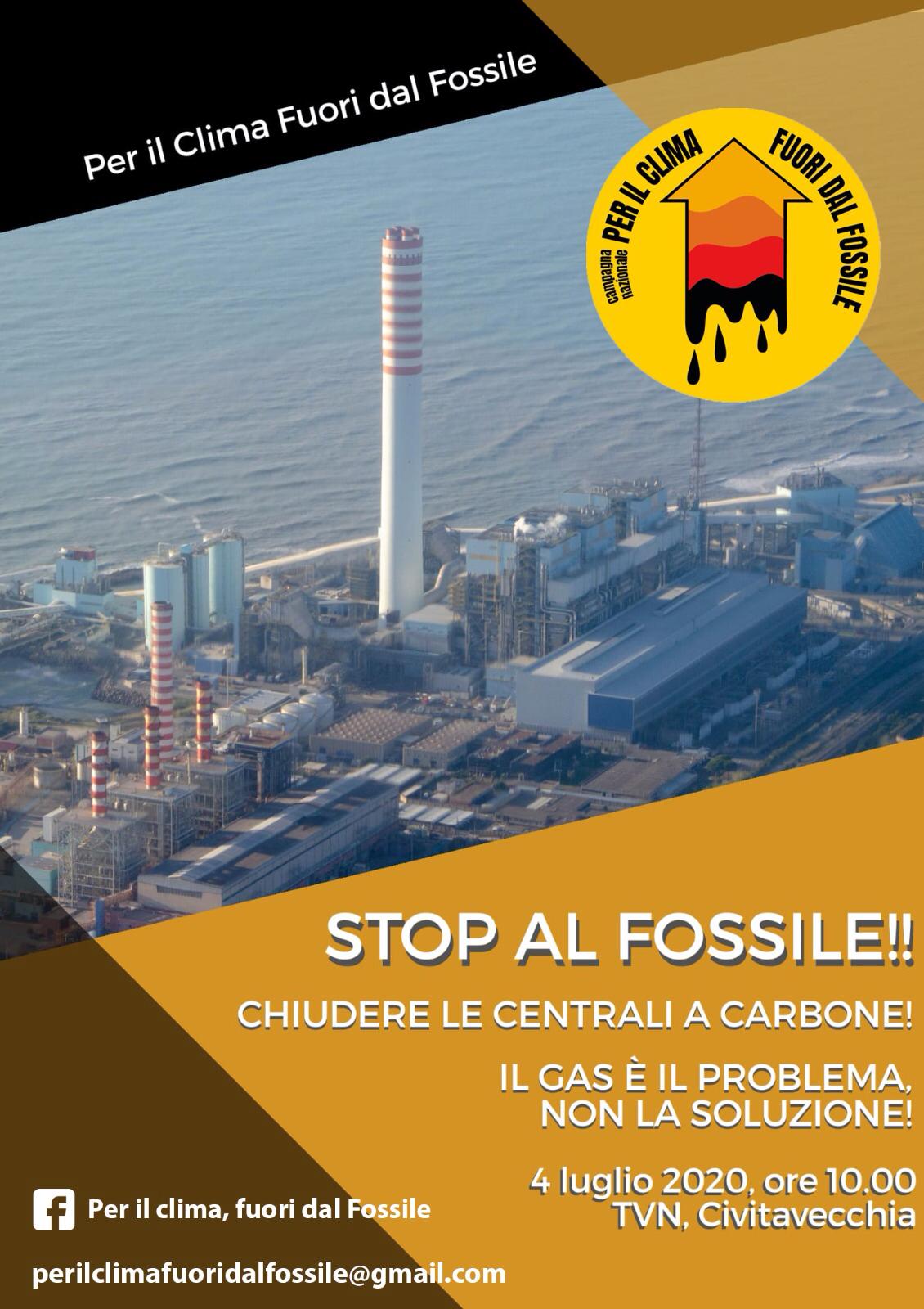 “No al Fossile”, manifestazione dei comitati ambietalisti ill 4 luglio a TVN