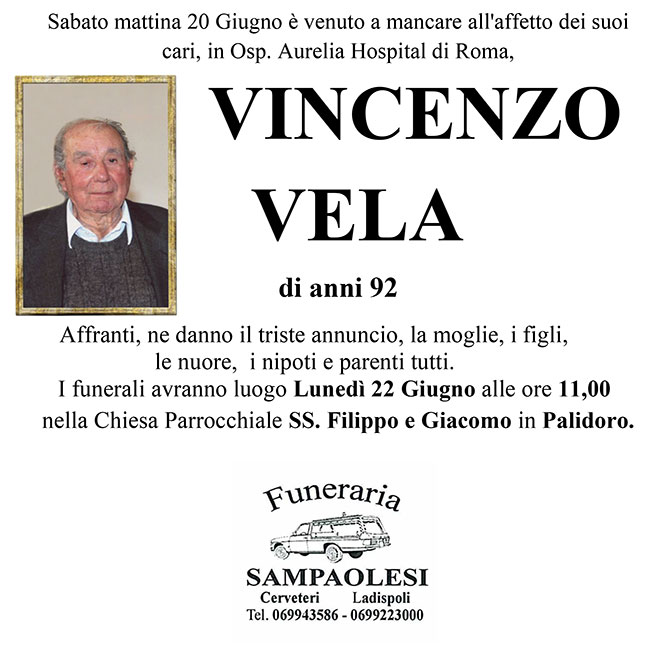 VINCENZO VELA