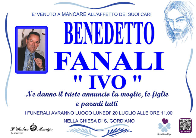 BENEDETTO FANALI “IVO”