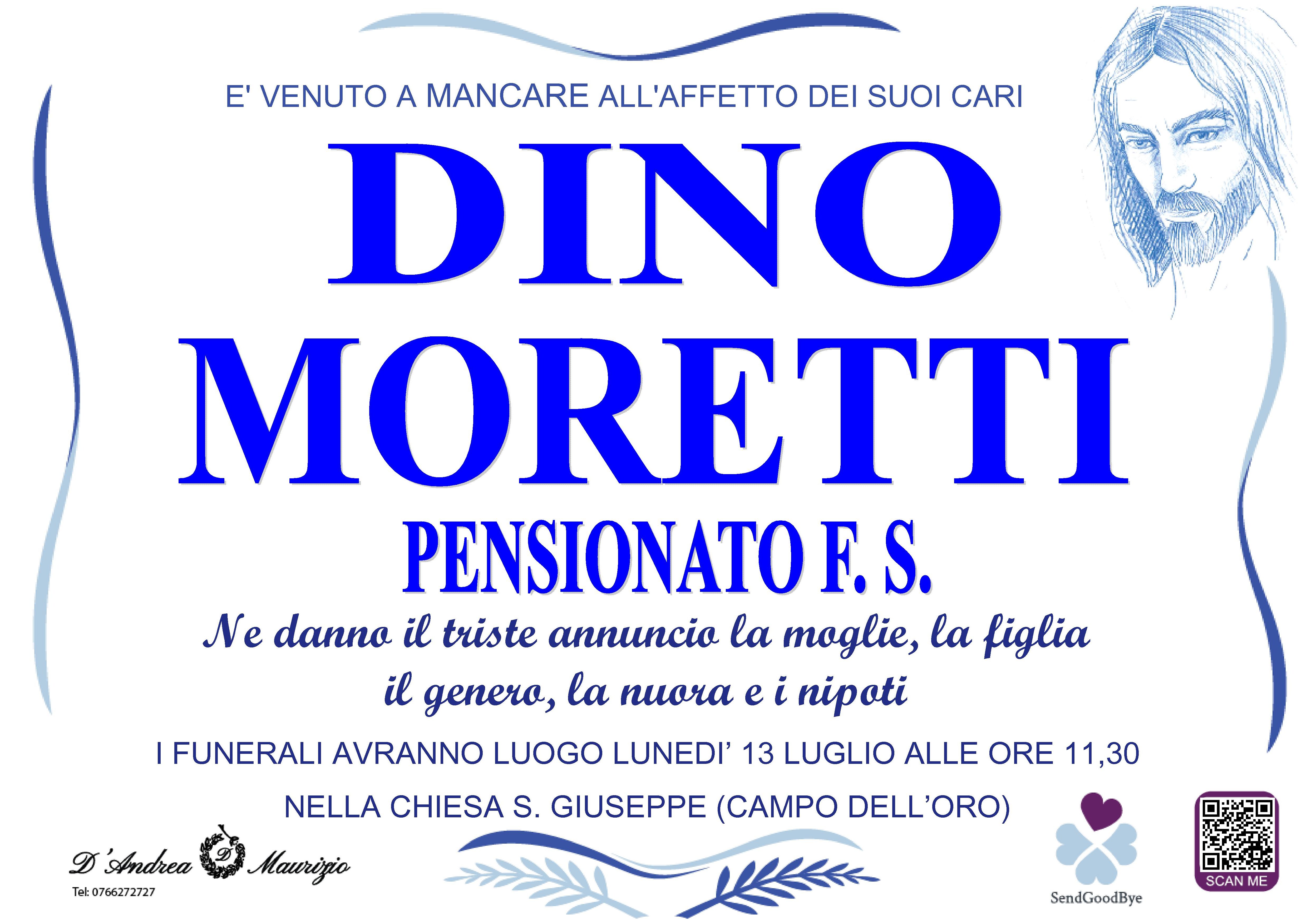 DINO MORETTI (PENSIONATO F.S.)