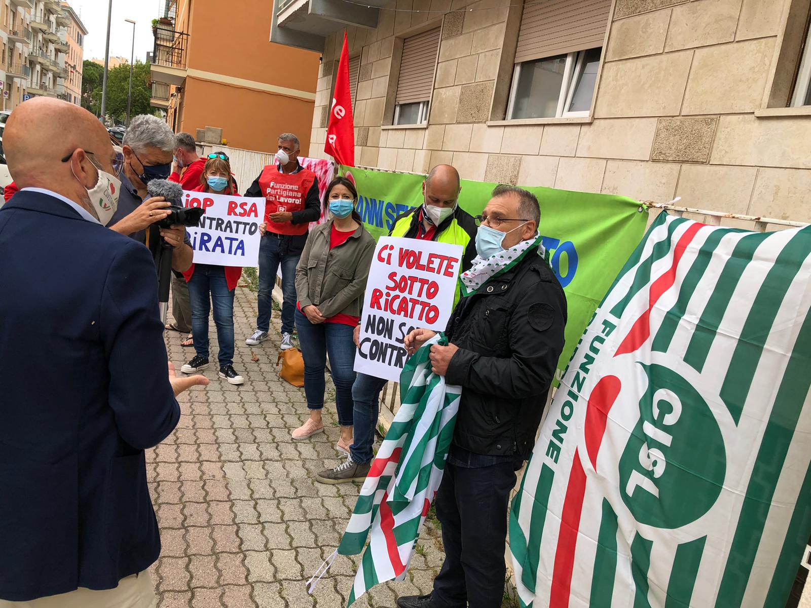 Sanità privata, lavoratori in stato d’agitazione  per il mancato rinnovo del contratto