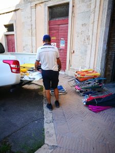Guardia Costiera sequestra attrezzature balneari sul litorale civitavecchiese