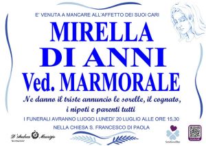 MIRELLA DI ANNI ved. MARMORALE