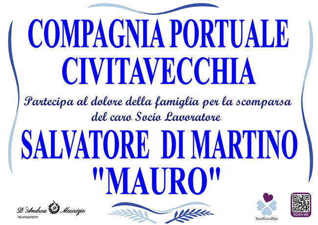 SALVATORE DI MARTINO – Partecipazione