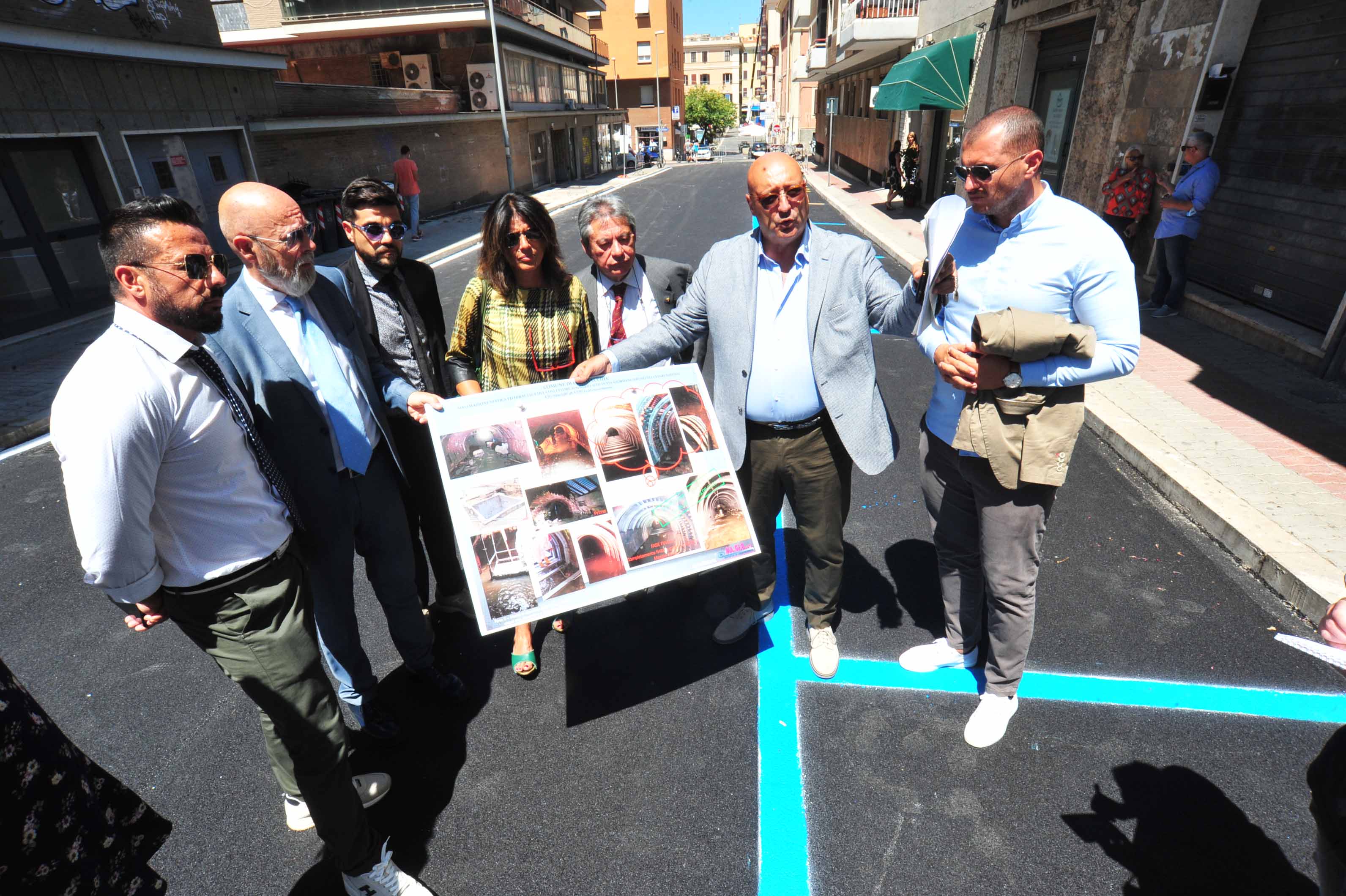 Dopo cinque anni via Cesare Battisti torna finalmente percorribile