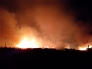 Incendio a Sant’Agostino: in fiamme oltre ottanta ettari