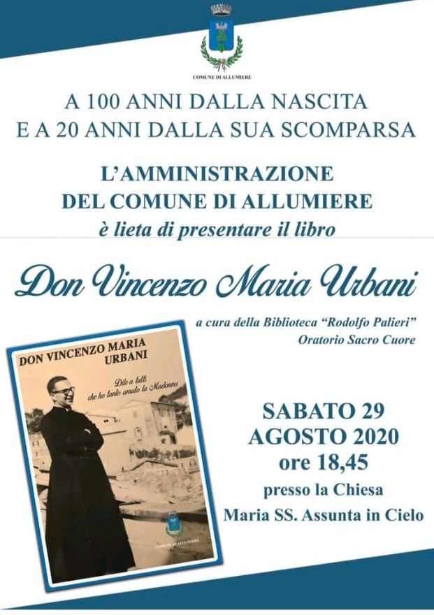 Allumiere, omaggio a don Vincenzo Maria Urbani