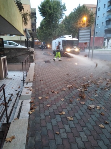 Csp, divieti di sosta sulla Mediana per sanificazione