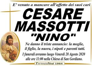 CESARE MASSOTTI “NINO”