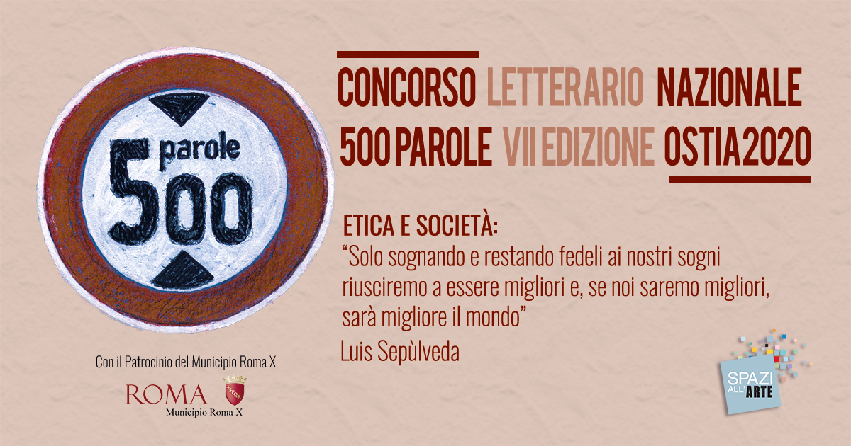 Ancora pochi giorni per partecipare al Concorso letterario ‘500 Parole’