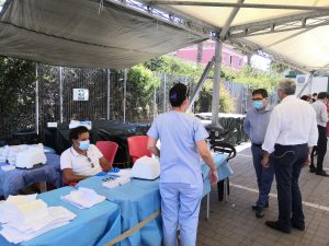 Covid, individuati e tracciati oltre 500 casi al drive-in del porto