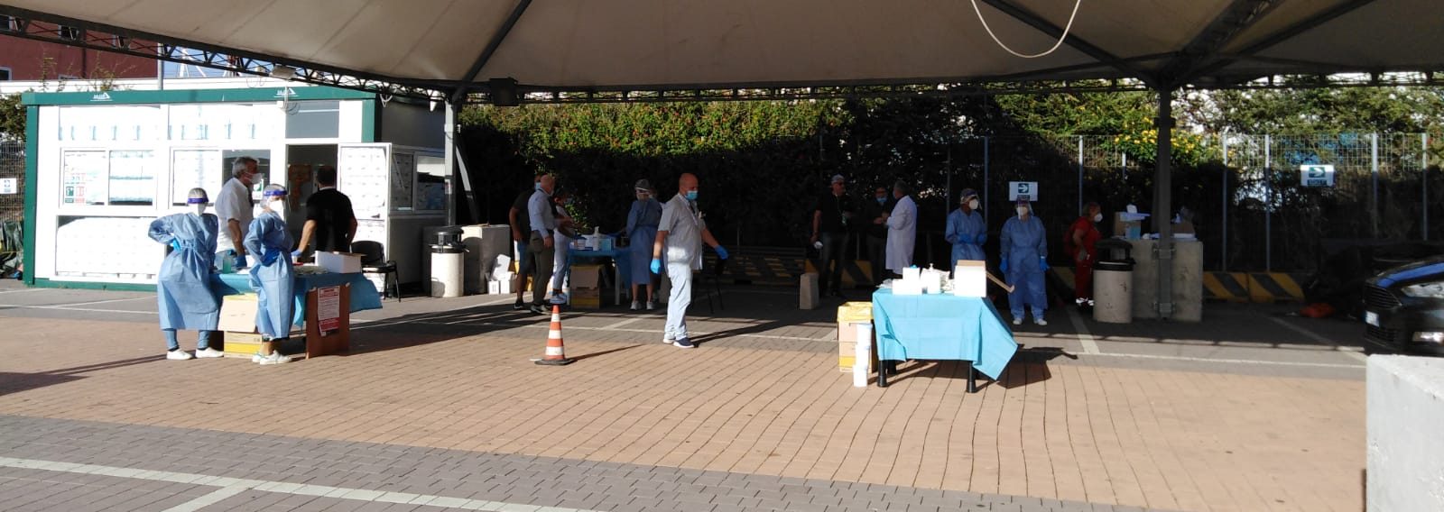 Porto, PD: “Eccezionale lavoro al drive in-Covid”