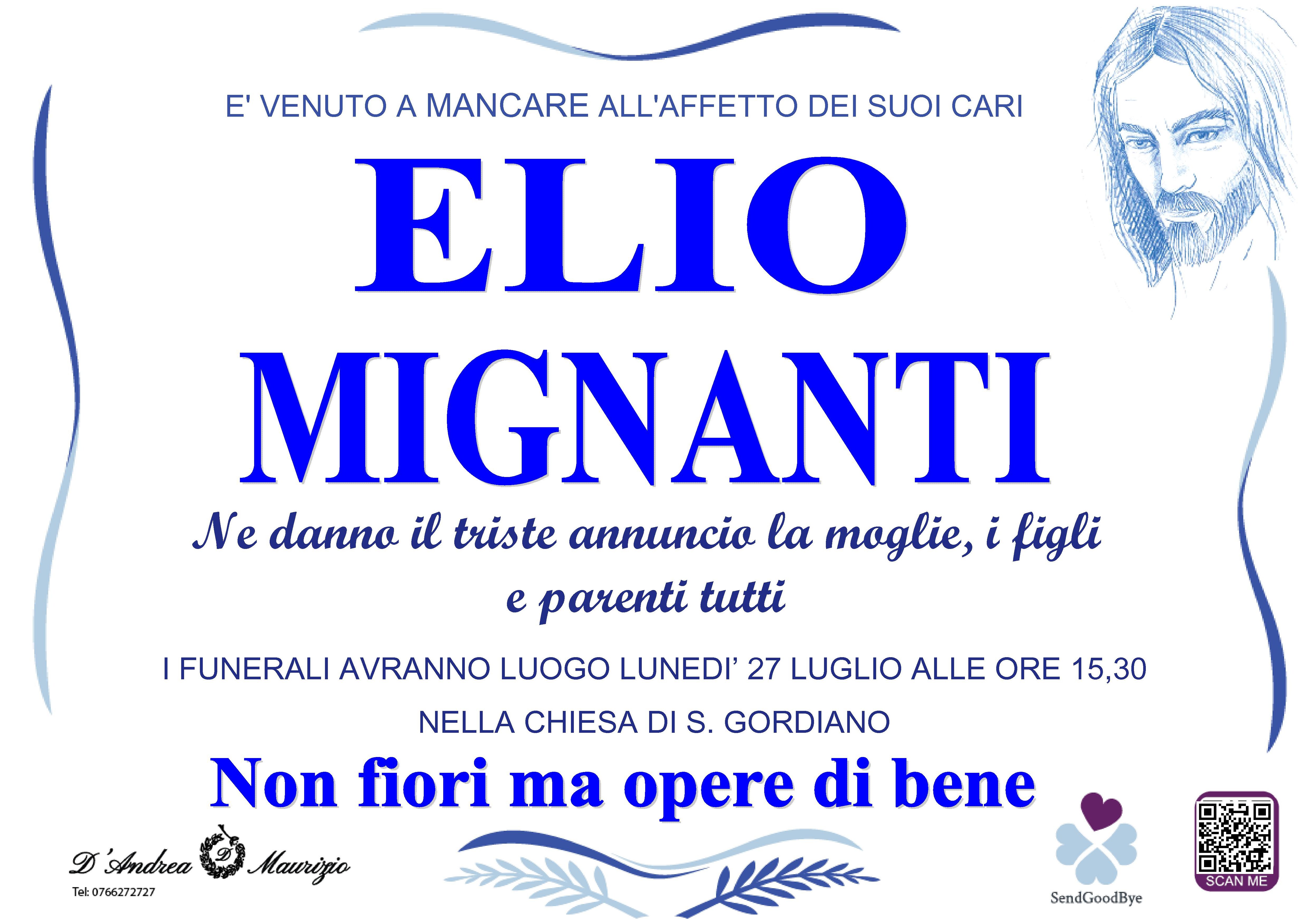 ELIO MIGNANTI