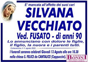 SILVANA VECCHIATO ved. FUSATO di anni 90
