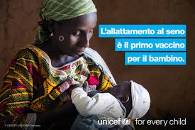 Unicef celebra la settimana mondiale dell’Allattamento