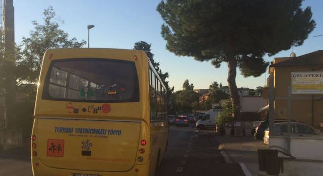 Al via il servizio di scuolabus