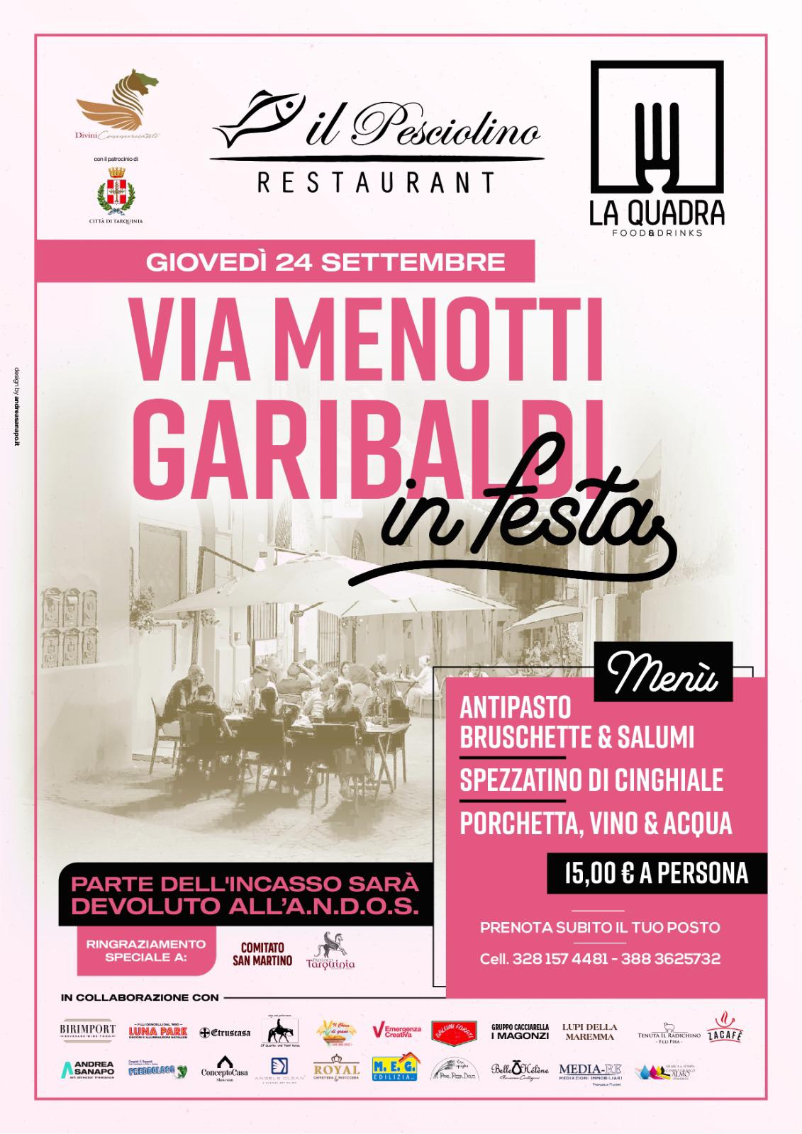 Tarquinia, cena di solidarietà a favore dell’Andos