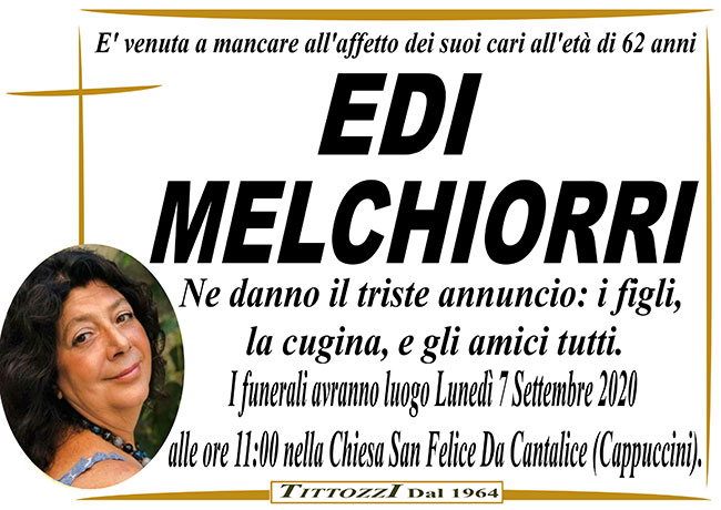 EDI MELCHIORRI
