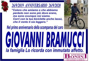 GIOVANNI BRAMUCCI – Anniversario