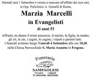 MARZIA MARCELLI in EVANGELISTI di anni 53