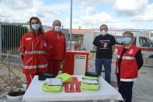 World medical aid onlus odv dona due defibrillatori alla Cri di Tarquinia