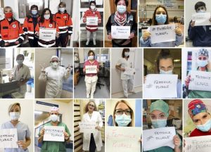 “Femminile plurale
” rende omaggio
 


alle donne operatrici sanitarie in prima linea