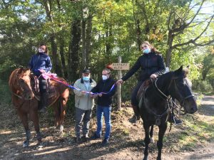Festa d’autunno, inaugurato il sentiero AlTo