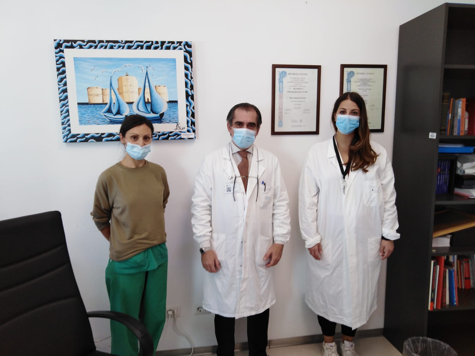 Il coronavirus non inganna la chirurgia del San Paolo