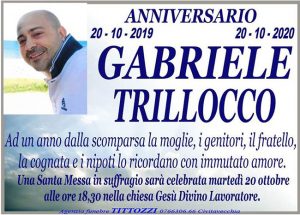 GABRIELE TRILLOCCO – Anniversario