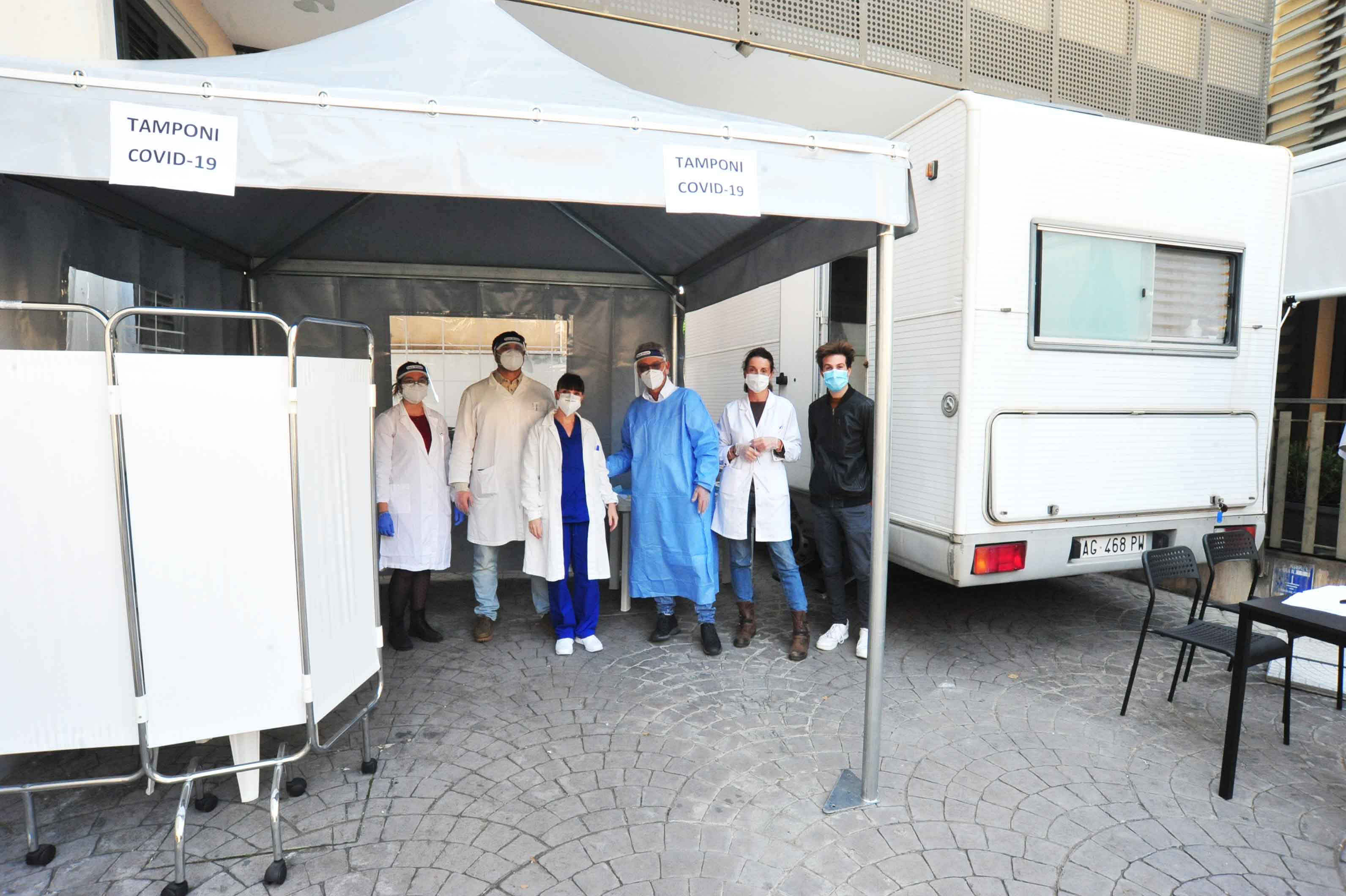 Effettuati 129 test antigenici rapidi al Centro Buonarroti