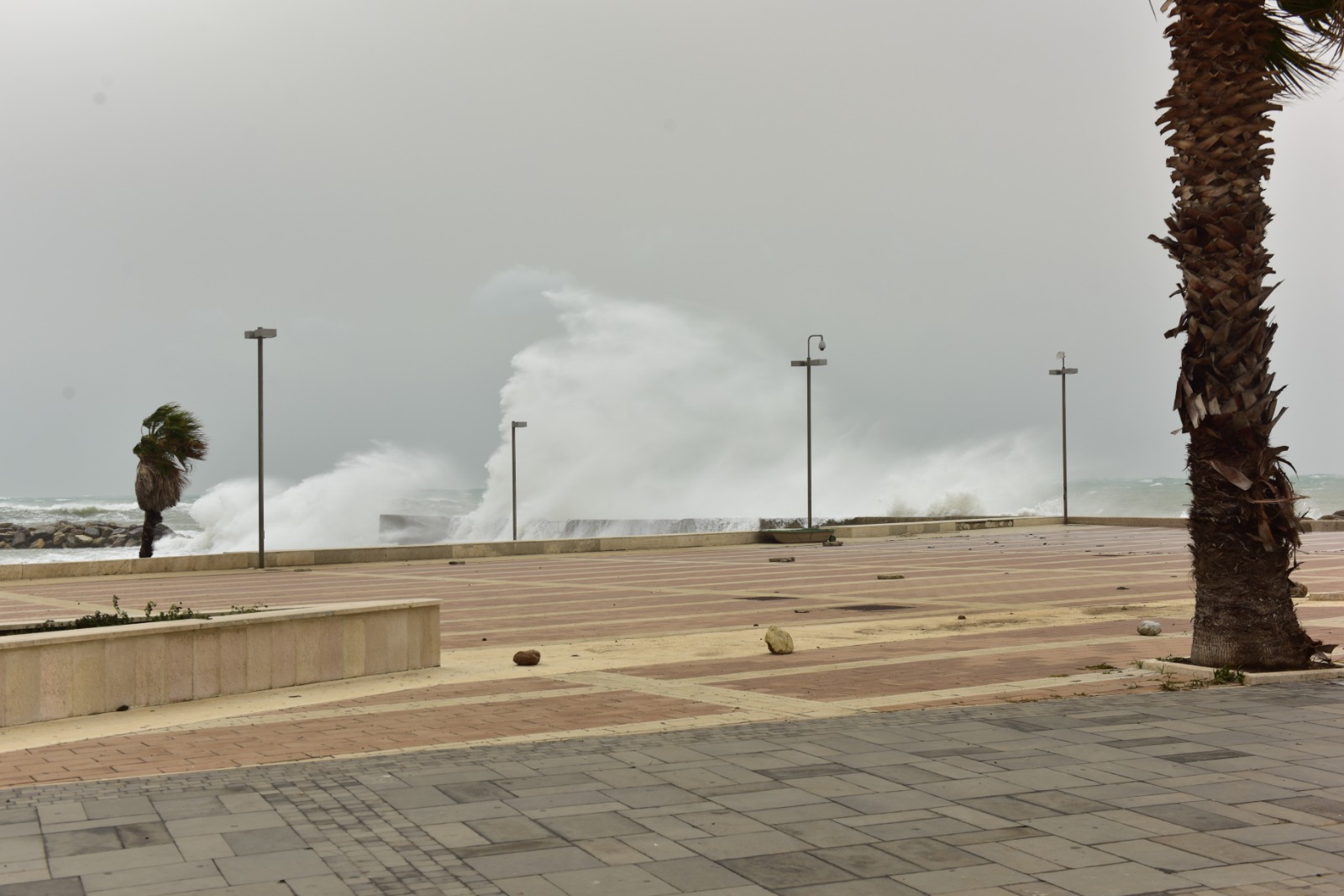 Vento di burrasca in arrivo su Civitavecchia