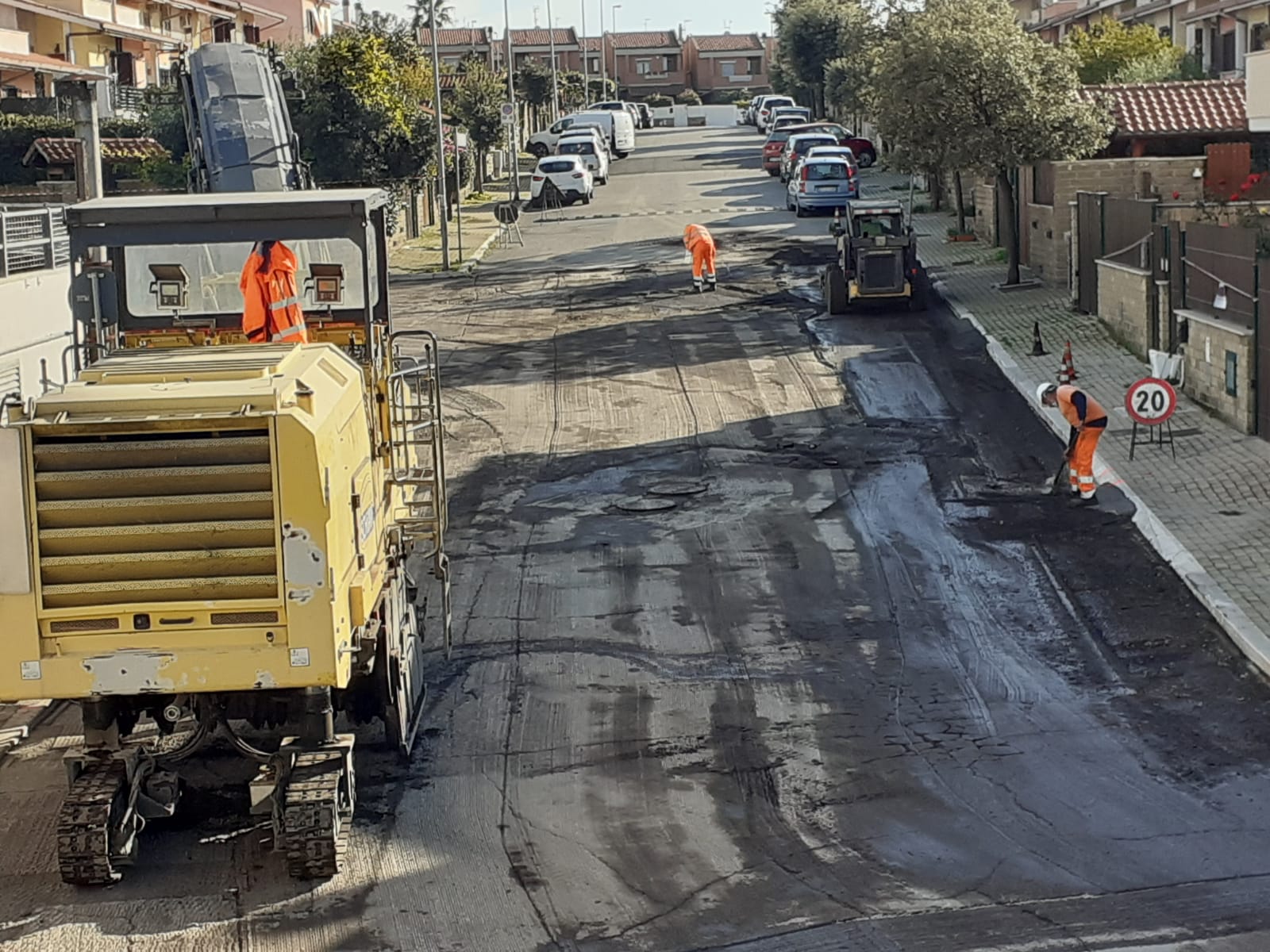 Lavori pubblici, De Paolis: ”In corso riqualificazione delle strade al quartiere Boccelle”