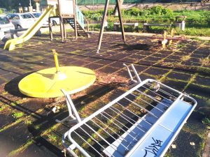 Largo dei Mille: parco abbandonato al degrado