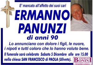 ERMANNO PANUNZI di anni 90