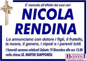 NICOLA RENDINA