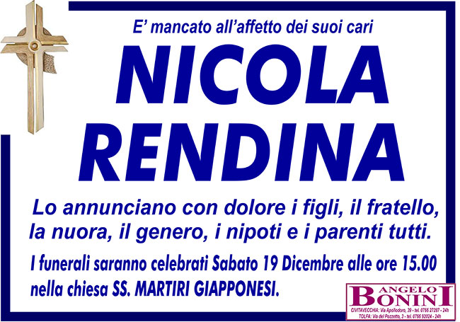 NICOLA RENDINA