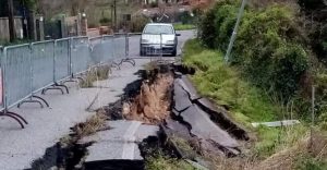 Frana in via Klitche: conclusa la prima fase dei lavori