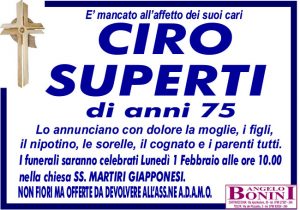 CIRO SUPERTI di anni 75