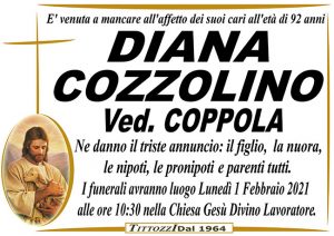 DIANA COZZOLINO ved. COPPOLA