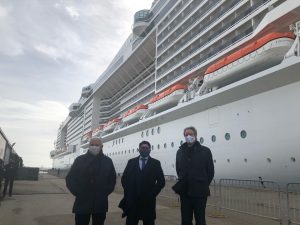 Ripresa crociere, Musolino: ”Dal Porto di Roma importante segnale per sicurezza e salute dei passeggeri”