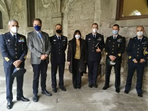 Università della Tuscia, visita dei vertici delle scuole dell’Aeronautica militare