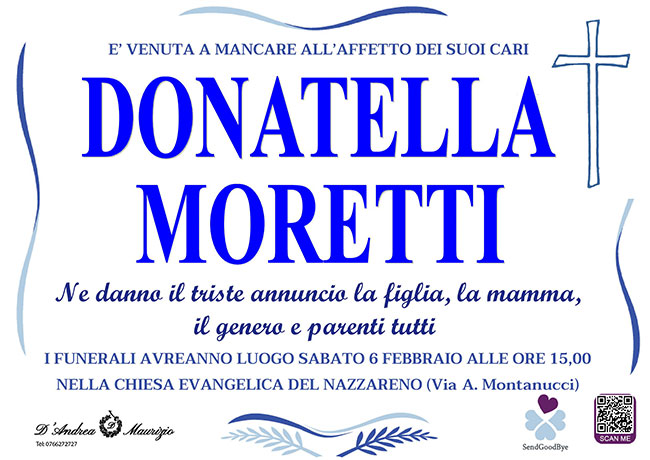 DONATELLA MORETTI