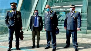 Porto, il presidente Musolino incontra il generale Lorusso